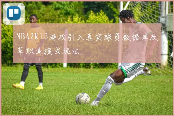 NBA2K13游戏引入真实球员数据库改革职业模式玩法